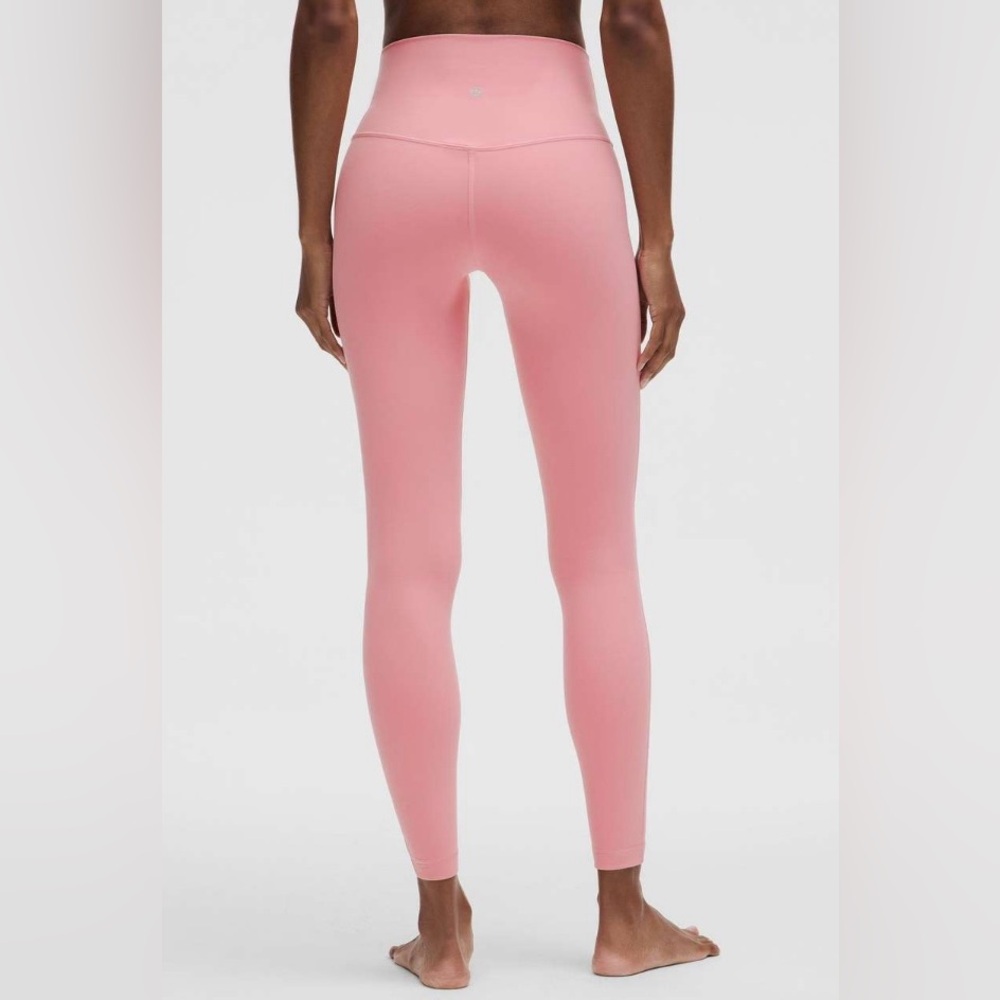 Lululemon NWT Align High Rise Pants 28” Leggings Pink Tide Size 14